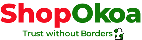 Screenshot of ShopOkoa platform